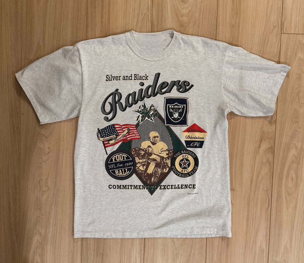 Las Vegas Raiders T-Shirt Ash Grey